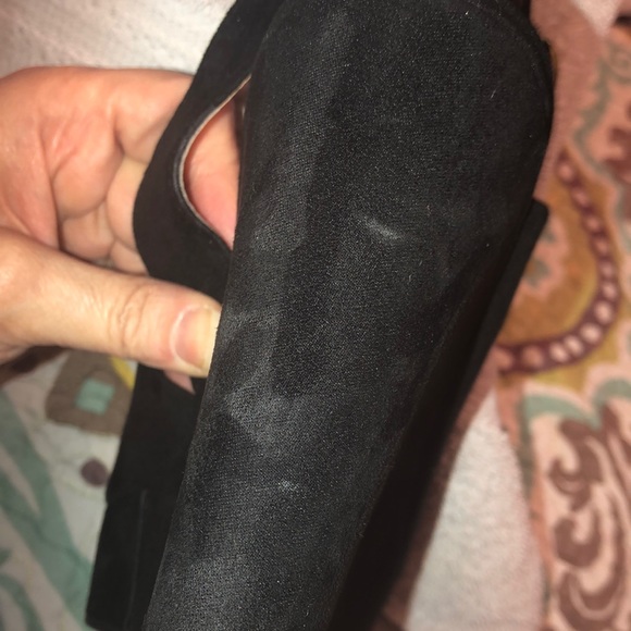 Qupid Black Wedges 7.5 - Picture 5 of 5